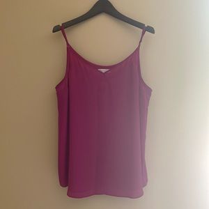 Magenta camisole tank